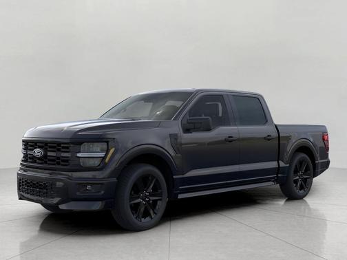 Agate Black Metallic 2025 Ford F-150 STX
