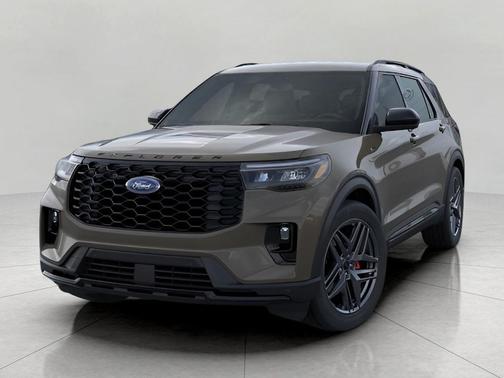 Marsh Gray 2026 Ford Explorer ST-Line