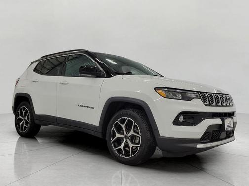 Bright White Clearcoat 2025 Jeep Compass Limited