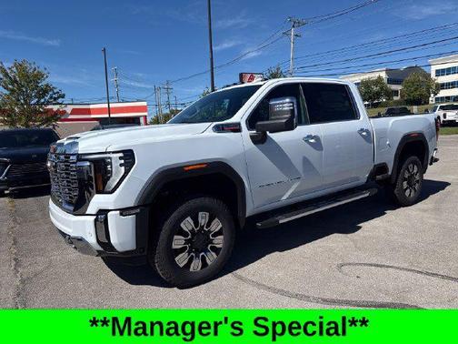 Glacier White Tricoat 2026 GMC Sierra 2500 Denali