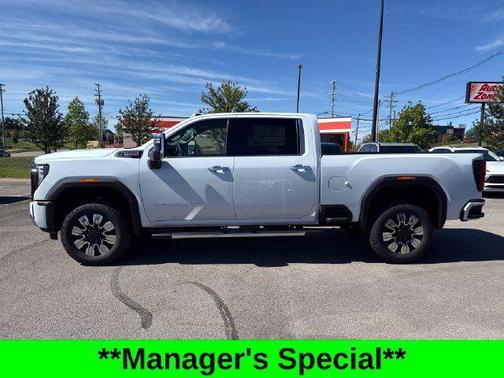 Glacier White Tricoat 2026 GMC Sierra 2500 Denali