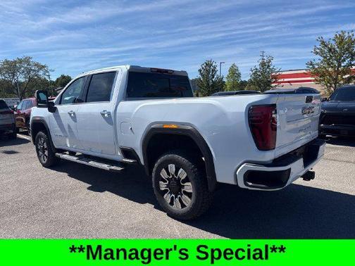 Glacier White Tricoat 2026 GMC Sierra 2500 Denali