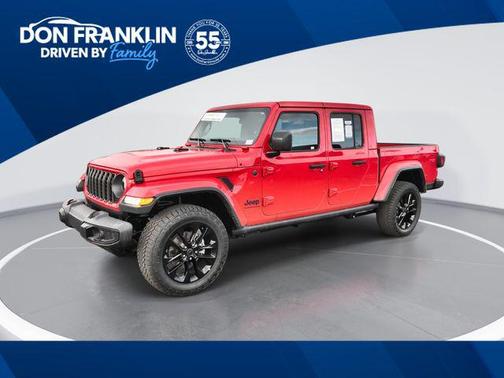 Firecracker Red Clearcoat 2025 Jeep Gladiator Nighthawk