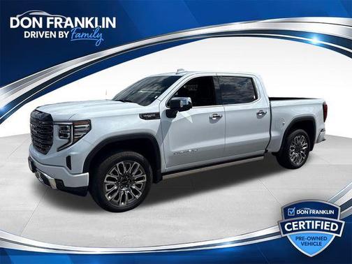 Glacier White Tricoat 2026 GMC Sierra 1500 Denali Ultimate