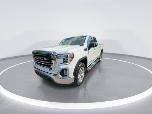 Summit White 2021 GMC Sierra 1500 SLT