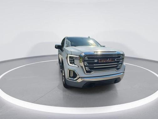 Summit White 2021 GMC Sierra 1500 SLT