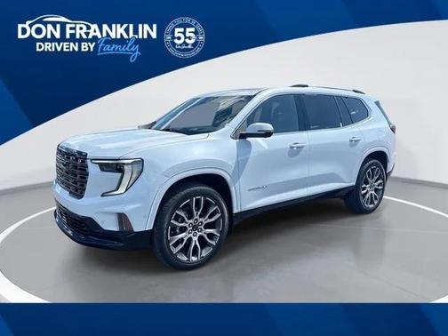 Glacier White Tricoat 2026 GMC Acadia Denali