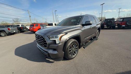 Magnetic Gray Metallic 2024 Toyota Sequoia Platinum