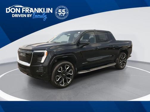 Onyx Black 2025 GMC Sierra EV Max Range Denali