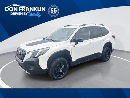Crystal White Pearl 2023 Subaru Forester Wilderness