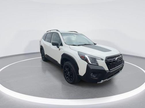Crystal White Pearl 2023 Subaru Forester Wilderness