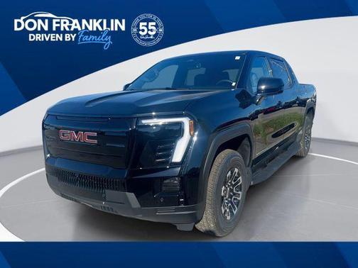 Onyx Black 2026 GMC Sierra EV Standard Range Elevation