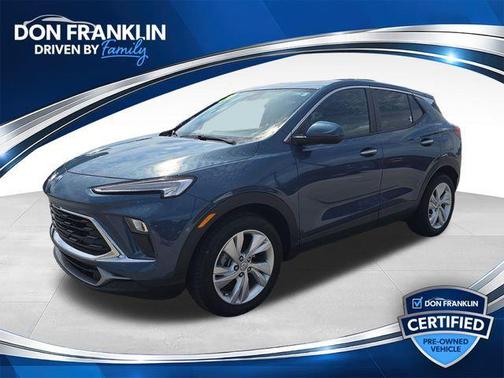 Ocean Blue Metallic 2024 Buick Encore GX Preferred