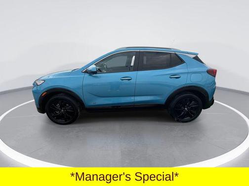 Aquamarine Blue Metallic 2026 Buick Encore GX Sport Touring