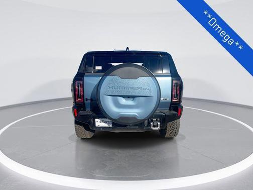 Neptune Blue Matte 2024 GMC HUMMER EV SUV 3X