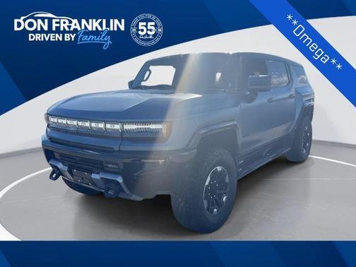 Neptune Blue Matte 2024 GMC HUMMER EV SUV 3X