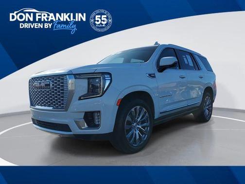 Summit White 2023 GMC Yukon Denali