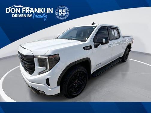 Summit White 2024 GMC Sierra 1500 Elevation