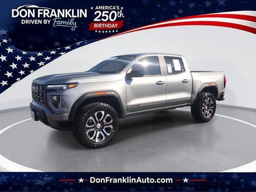 Sterling Metallic 2023 GMC Canyon AT4