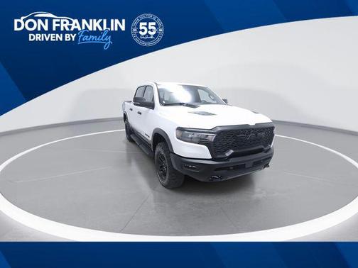 Bright White Clearcoat 2025 RAM 1500 Rebel