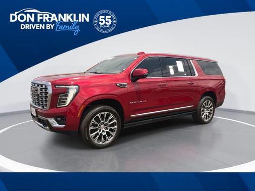 Volcanic Red Tintcoat 2025 GMC Yukon XL Denali