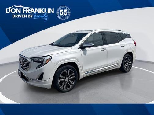 White Frost Tricoat 2020 GMC Terrain Denali