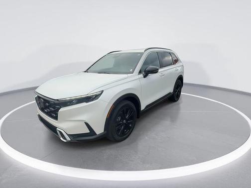 Platinum White Pearl 2024 Honda CR-V Hybrid Sport Touring AWD