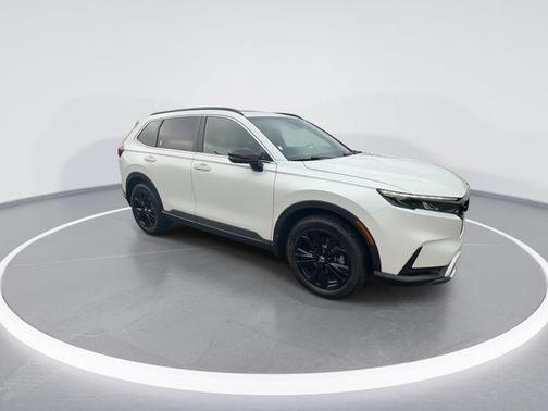 Platinum White Pearl 2024 Honda CR-V Hybrid Sport Touring AWD