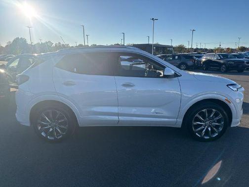 White Frost Tricoat 2026 Buick Encore GX Avenir