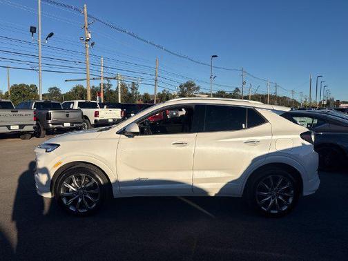 White Frost Tricoat 2026 Buick Encore GX Avenir