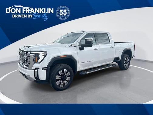 White Frost Tricoat 2024 GMC Sierra 2500 Denali
