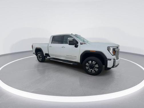 White Frost Tricoat 2024 GMC Sierra 2500 Denali