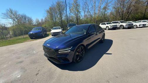 Capri Blue 2023 Genesis G70 2.0T RWD