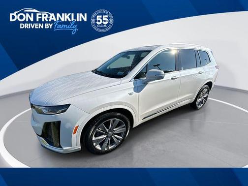 Crystal White Tricoat 2024 Cadillac XT6 Premium Luxury AWD