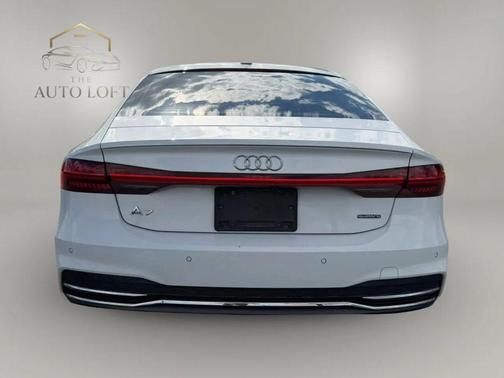 White 2019 Audi A7 55 Premium