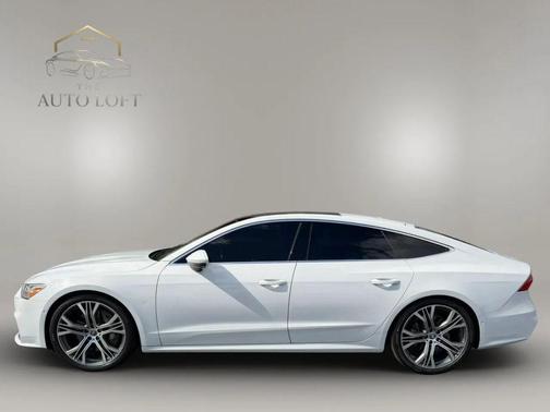 White 2019 Audi A7 55 Premium