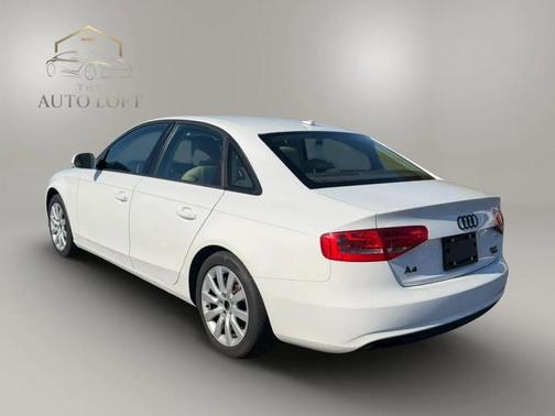 White 2013 Audi A4 2.0T Premium quattro