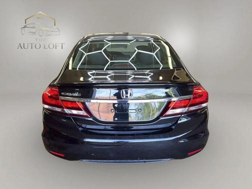 Crystal Black Pearl 2015 Honda Civic LX