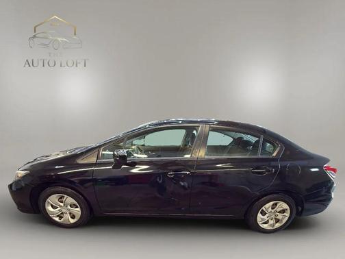 Crystal Black Pearl 2015 Honda Civic LX