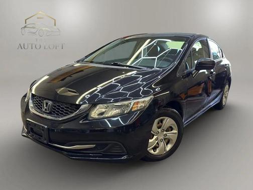 Crystal Black Pearl 2015 Honda Civic LX