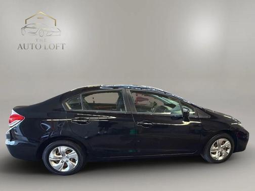 Crystal Black Pearl 2015 Honda Civic LX