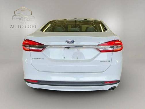 Oxford White 2018 Ford Fusion Hybrid S