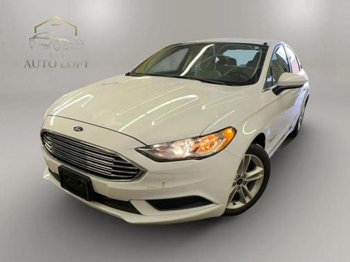 Oxford White 2018 Ford Fusion Hybrid S