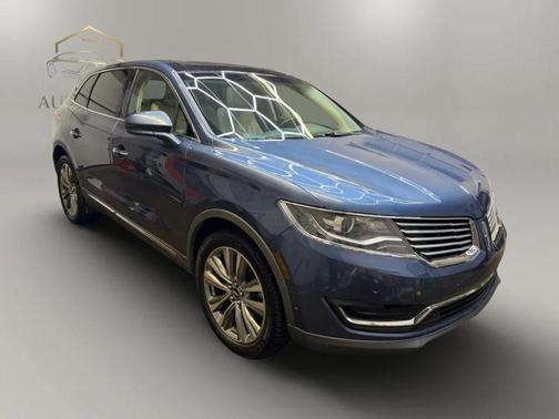 Blue 2018 Lincoln MKX Reserve