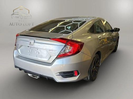 Silver 2019 Honda Civic Sport