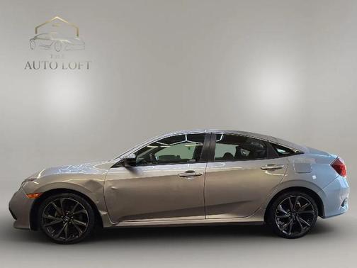 Silver 2019 Honda Civic Sport