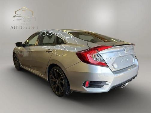 Silver 2019 Honda Civic Sport