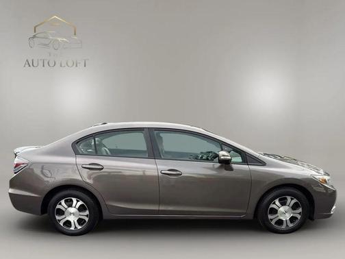 Brown 2013 Honda Civic Hybrid Base