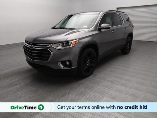 Satin Steel Metallic 2020 Chevrolet Traverse LT Cloth