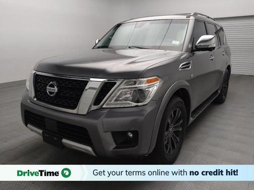 Gun Metallic 2017 Nissan Armada Platinum